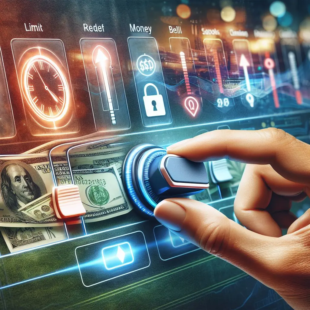 Ilustración de herramientas de autocontrol en juego responsable Stake